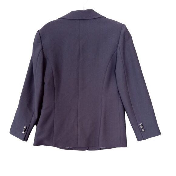 Graphic Mode Jacket Blazer Women US Large Black Lined Decorative Button - Picture 2 of 9